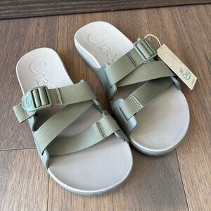 NWT. Chaco Men's Chillos Slide Sandal Adjustable Lightweight Comfort Size 11